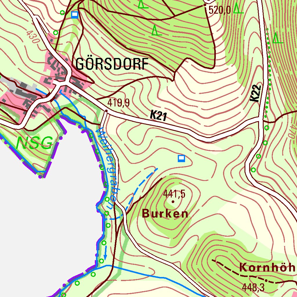 Meeder [5631] Map by Thuringer Landesamt Fur Bodenmanagement Und ...