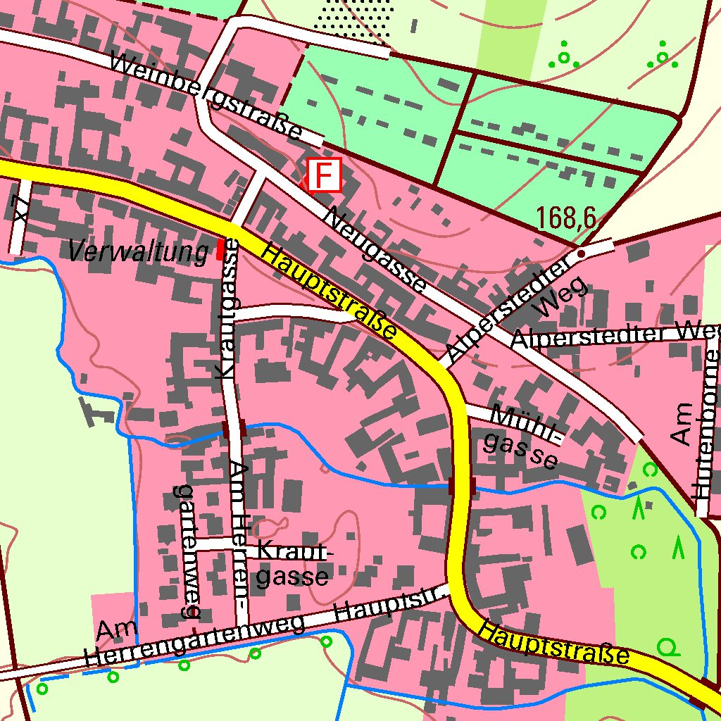 Erfurt-Stotternheim [4932-NW] Map by Thuringer Landesamt Fur ...