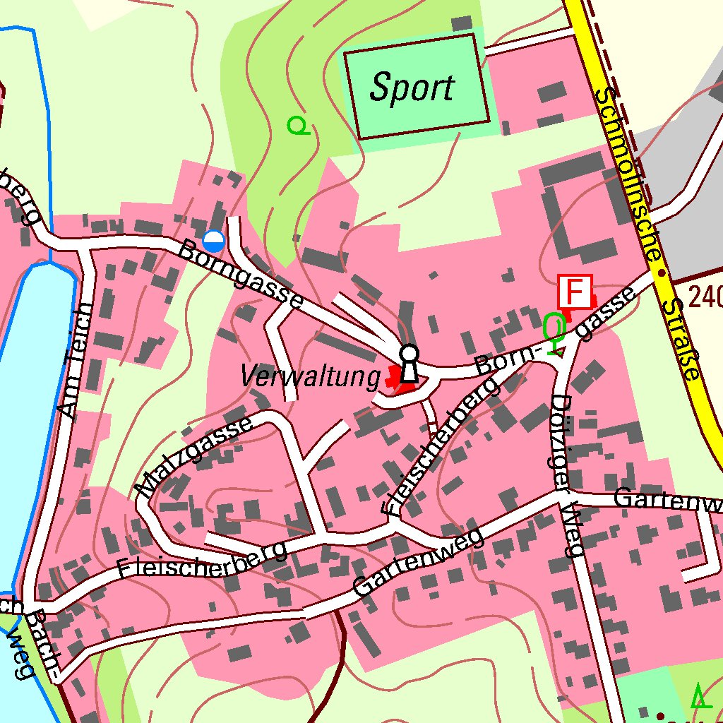Starkenberg [5039-NO] Map by Thuringer Landesamt Fur Bodenmanagement ...