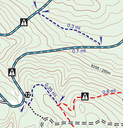 Scenic Drive Ski Trail - Sleeping Bear Dunes