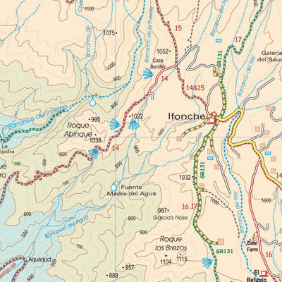 Tenerife Hikers Maps Teide-Adeje/Arona map sheet