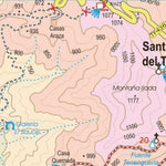 Tenerife Hikers Maps West map sheet