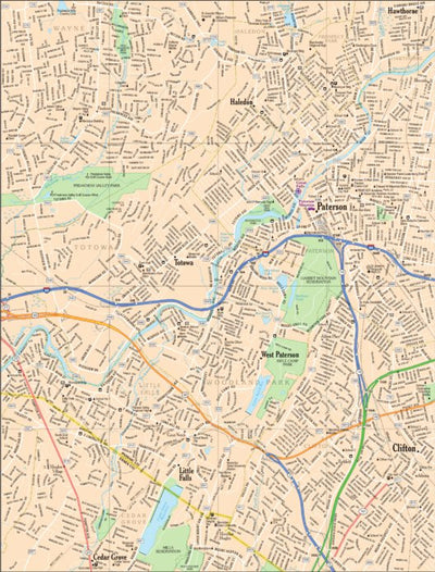 New Jersey Atlas & Gazetteer - Newark 1