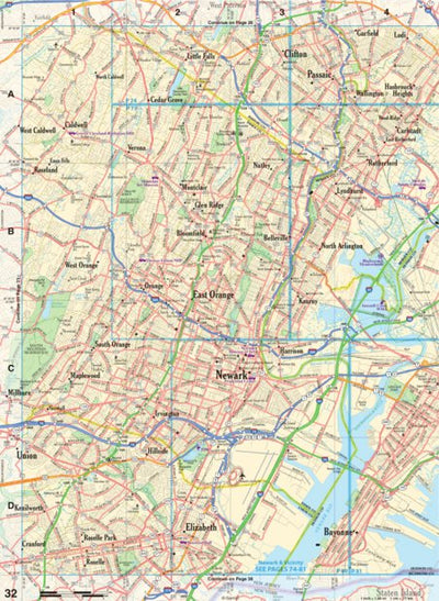 New Jersey Atlas & Gazetteer Page 32
