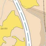Tennessee-Tombigbee Waterway Chart 07: Historic Miles 422-426