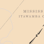 Tennessee-Tombigbee Waterway Chart 16: Historic Miles 387-390