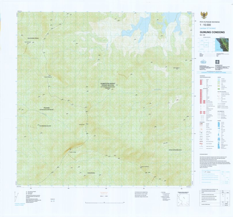 Gunung Condong (0714-6442) Map by Badan Informasi Geospasial | Avenza Maps