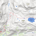 Squaretop Mountain, Wyoming 7.5 Minute Topographic Map