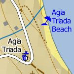 Agia Triada (Koroni) City Map 10S