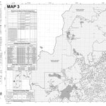 Deschutes NF - Motor Vehicle Use Map - Map # 3