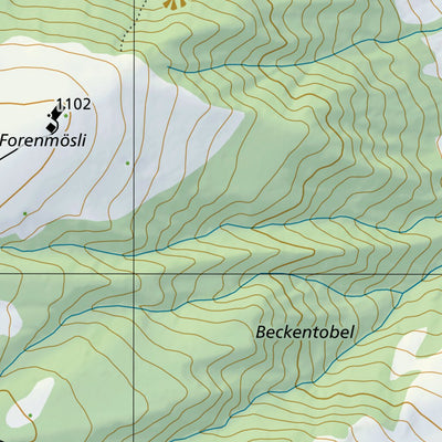 Urnäsch, 1:10,000