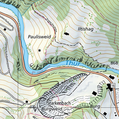 Alt St. Johann, 1:10,000