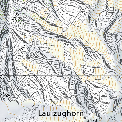 Klosters-Serneus 1, 1:10,000