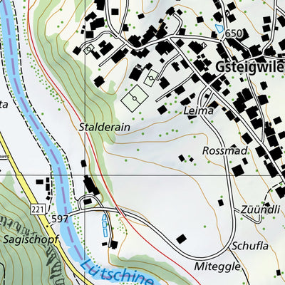 Wilderswil, 1:10,000