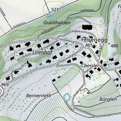 Hüntwangen, 1:10,000