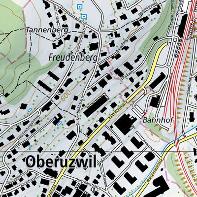 Oberbüren, 1:10,000