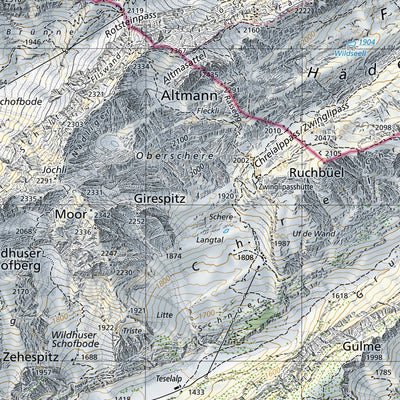Feldkirch, 1:25,000