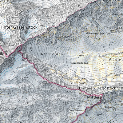 Beckenried, 1:25,000