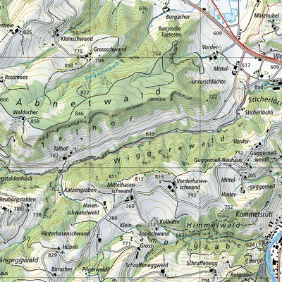 Rigi, 1:25,000
