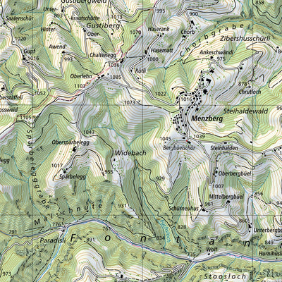 Rigi, 1:25,000