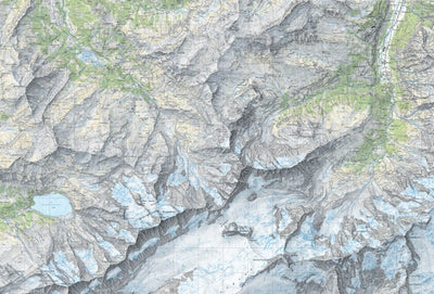 Splügenpass, 1:25,000