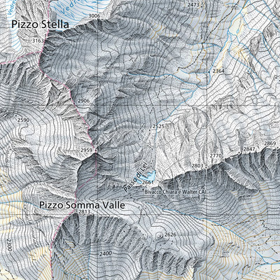 La Rösa, 1:25,000
