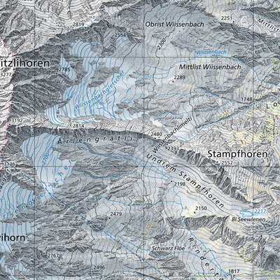 Grindelwald, 1:25,000