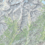 Monthey West, 1:25,000