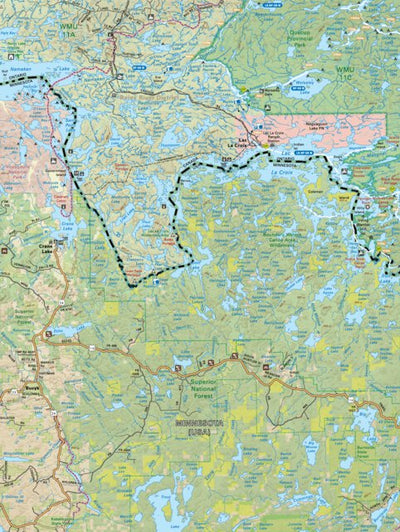 NWON01 Lac La Croix – Northwestern Ontario Topo