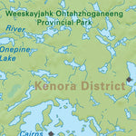 NWON74 Pikangikum - Northwestern Ontario Topo