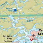NWON76 Cat Lake - Northwestern Ontario Topo