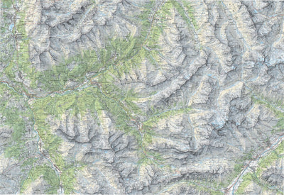 Bergün / Bravuogn, 1:50,000