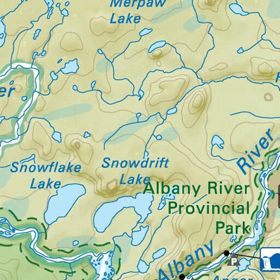 NWON78 Totogan Lake - Northwestern Ontario Topo