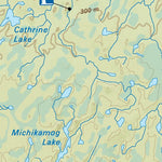 NWON85 Wunnummin Lake - Northwestern Ontario Topo