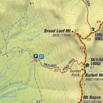 Long Trail Map 6th ed. #5