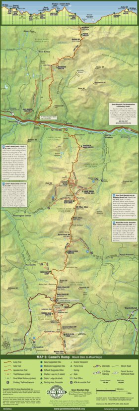 Long Trail Map 6th ed. #6