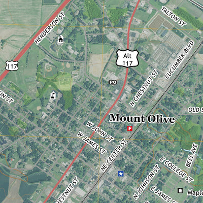 Mount Olive, NC (2019, 24000-Scale) Preview 3