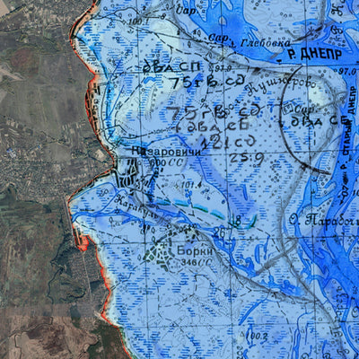 2. Київське водосховище. Карта до затоплення. Частина 2 Preview 2