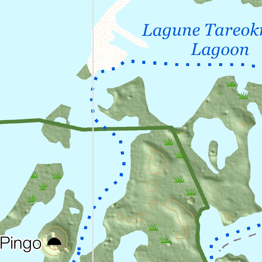 Pingo Canadian Landmark Overview Map by Parks Canada - Western Arctic ...