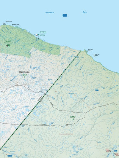 NWON91 Black Duck River - Northwestern Ontario Topo