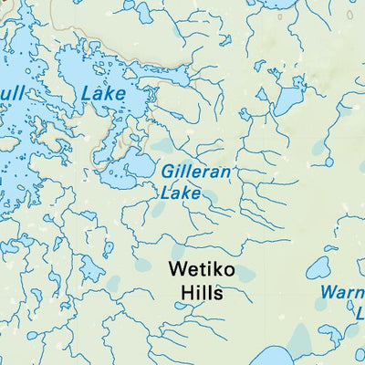 NWON88 Opasquia Provincial Park - Northwestern Ontario Topo