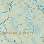 NWON73 Little Current River Provincial Park - Northwestern Ontario Topo