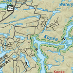 NWON40 Brightsand River Provincial Park - Northwestern Ontario Topo