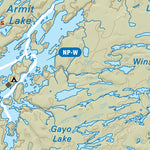 NWON52 Savant Lake - Northwestern Ontario Topo