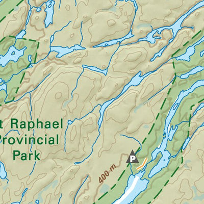 NWON52 Savant Lake - Northwestern Ontario Topo