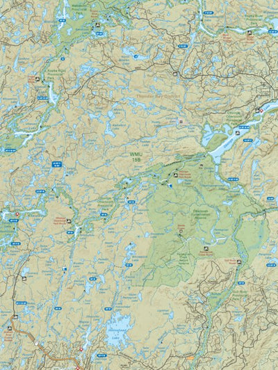 NWON41 Obonga-Ottertooth Park - Northwestern Ontario Topo