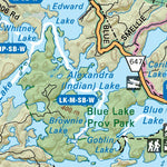 NWON35 Vermilion Bay - Northwestern Ontario Topo