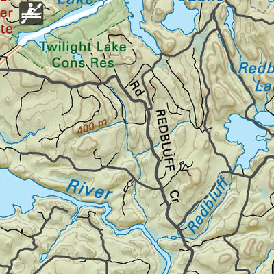 NWON35 Vermilion Bay - Northwestern Ontario Topo