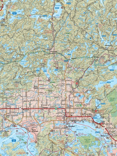 NWON36 Dryden - Northwestern Ontario Topo