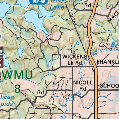 NWON36 Dryden - Northwestern Ontario Topo